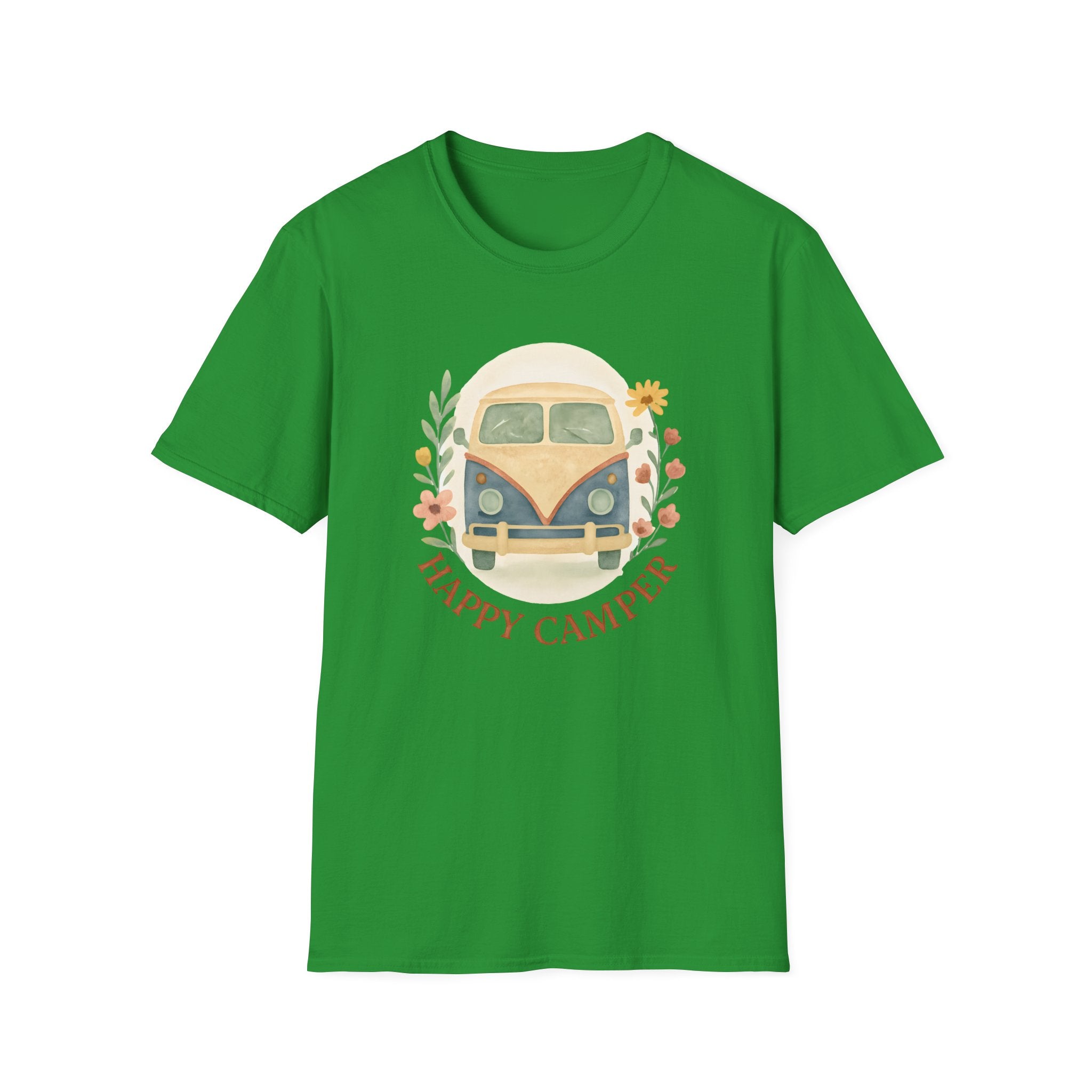 Floral Camper Van Tee