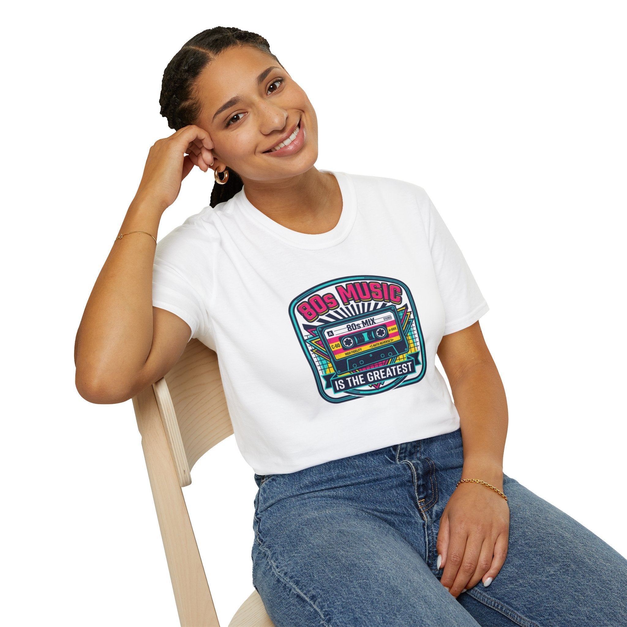 80s Music Cassette T-Shirt — Retro '80s Mix Is The Greatest Tee