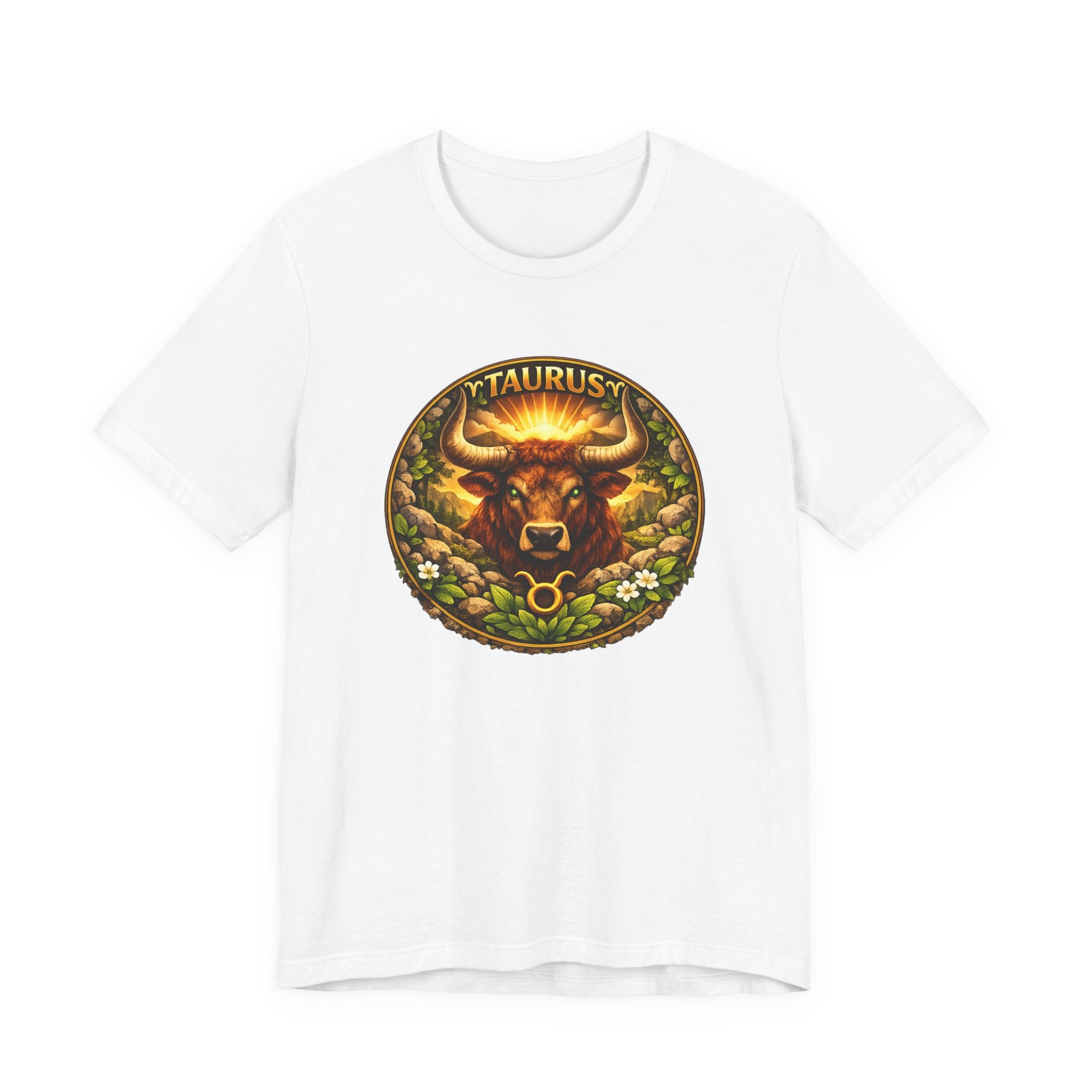 Taurus Zodiac Tee — Bull Astrology Graphic T-Shirt