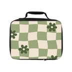 Matcha Checker Lunch Bag