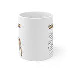 Springbok Coffee Mug – 11oz Ceramic Mug for Animals With Facts Series 1 Gifts