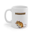 Dormouse Coffee Mug – 11oz Ceramic Mug for Animals With Facts Series 3 Gifts