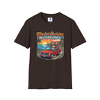 Big Vibes Only Beach Cruise T-Shirt — "Tiny but Cruising, Big Vibes Only" Retro Beach Dog Graphic