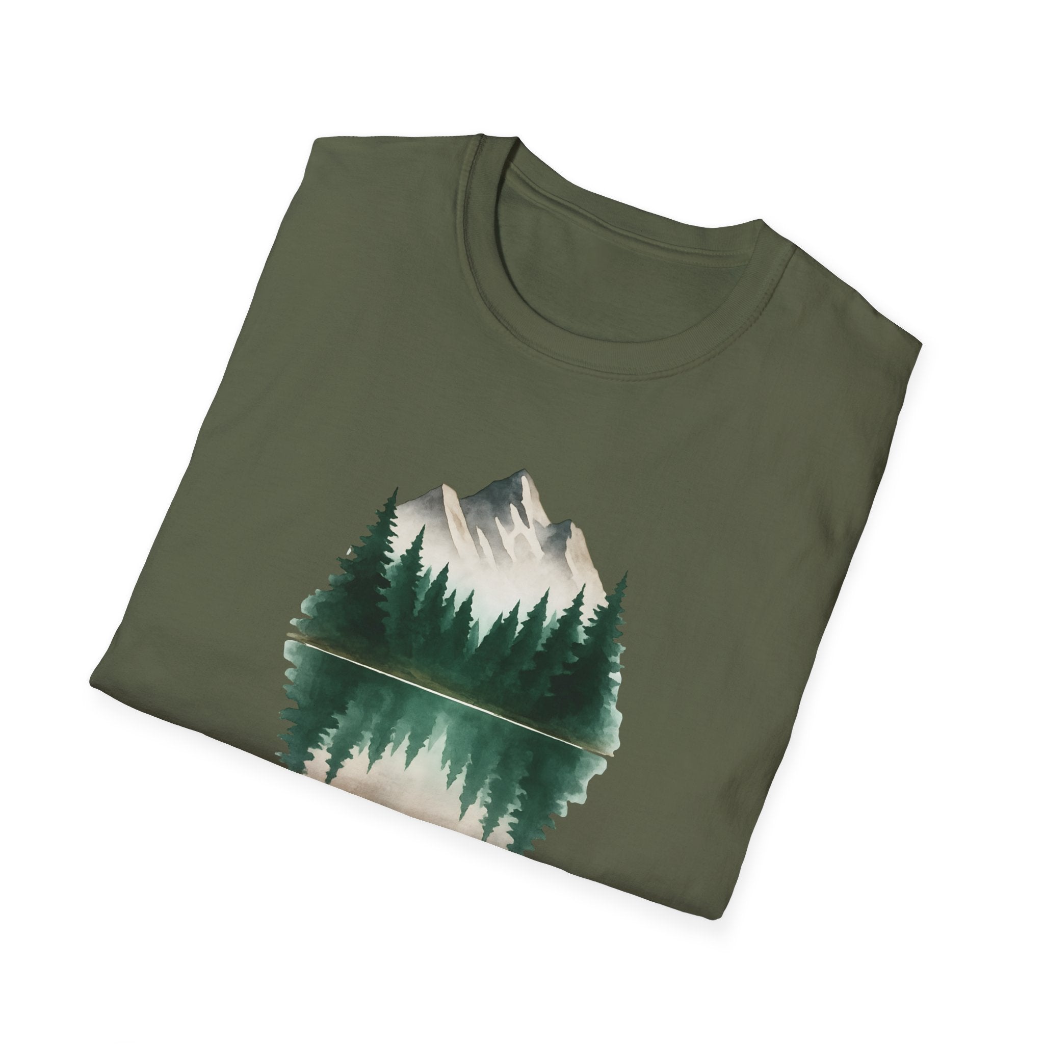 Mountain Reflection T-Shirt — Forest Lake Nature Tee