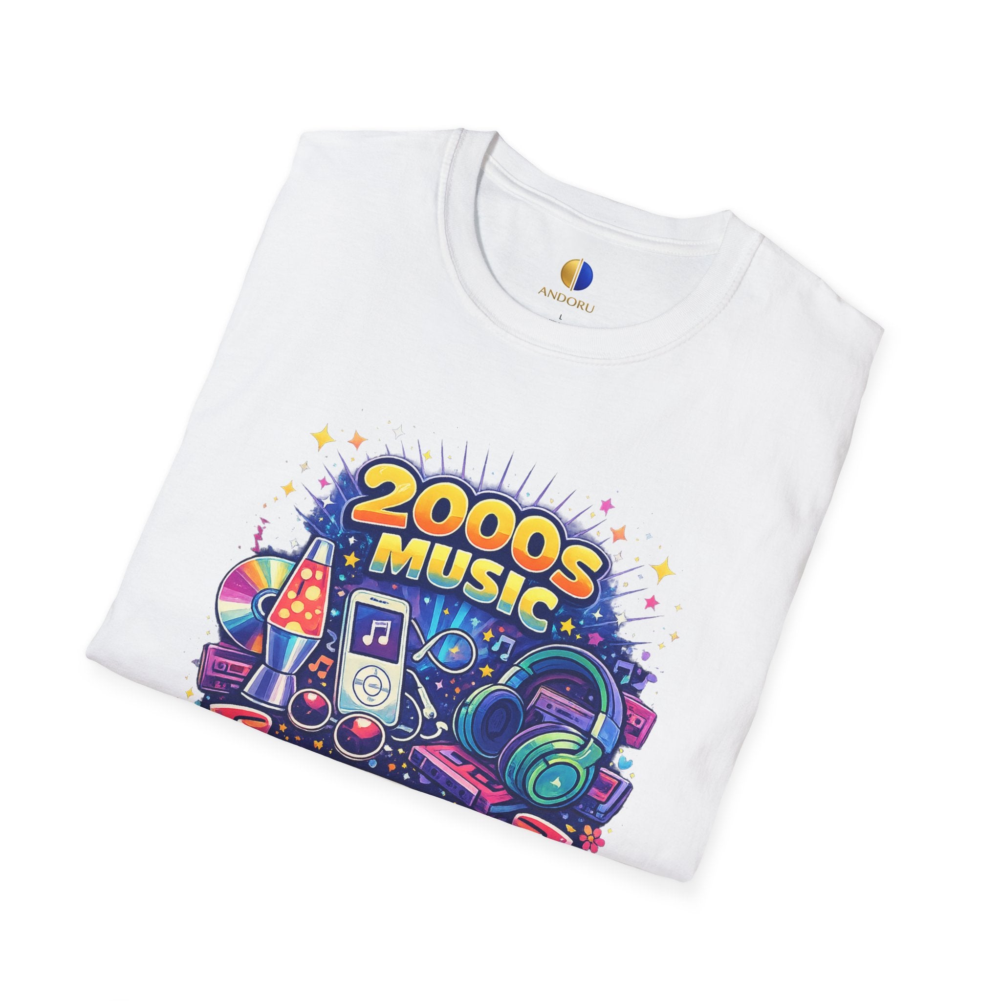 2000s Music T-Shirt — Retro Party All Night Graphic Tee