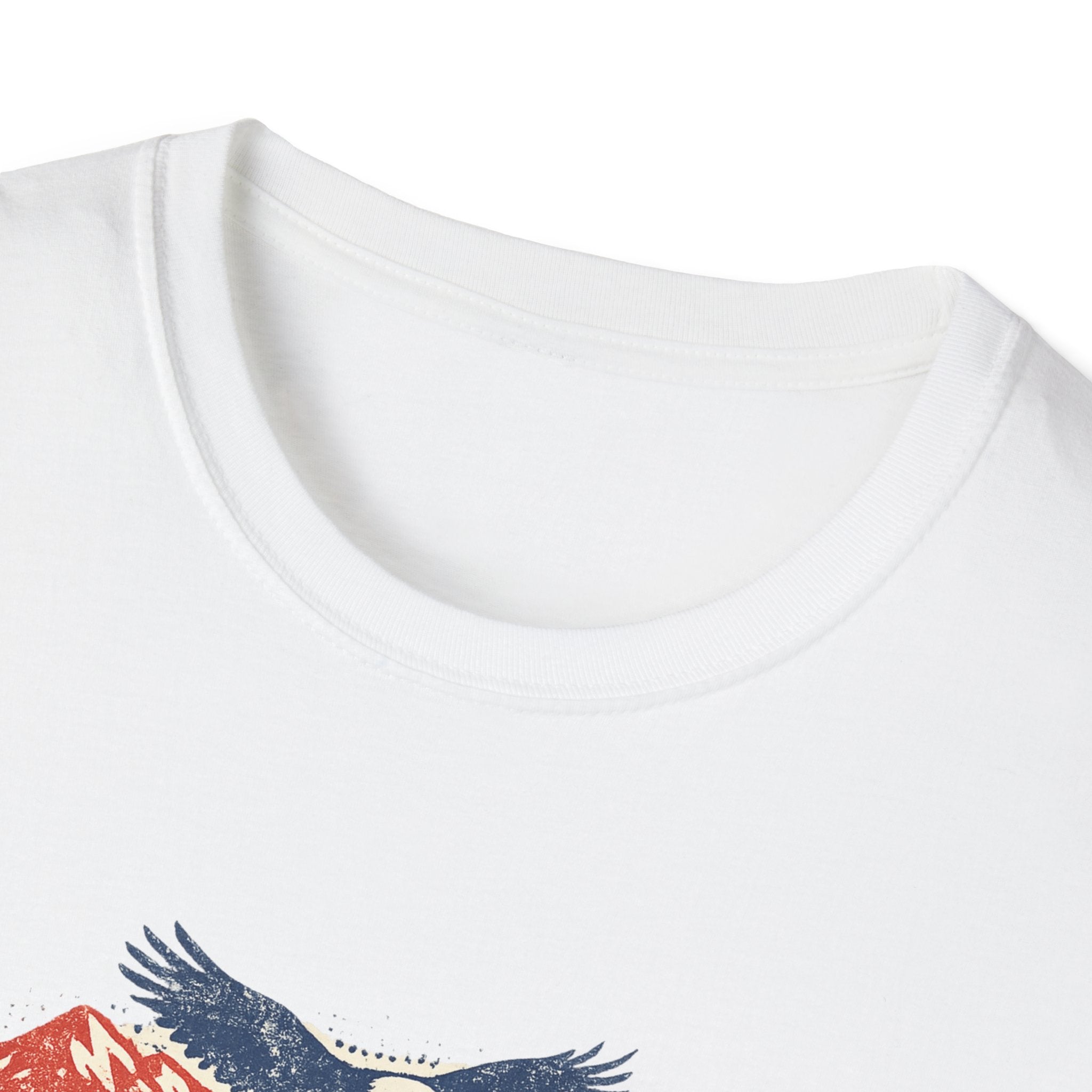 Made In America T‑Shirt — Vintage Patriotic Eagle Tee for 4th of July