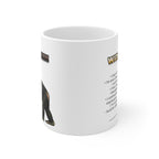 Chimpanzee Coffee Mug – 11oz Ceramic Mug for Animals With Facts Series 1 Gifts
