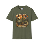 Trail Boss Off-Road T-Shirt — Adventure Jeep Graphic Tee