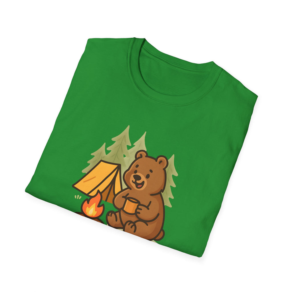 Bear at Campfire Tee