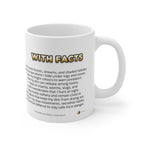Fire Salamander Coffee Mug – 11oz Ceramic Mug for Animals With Facts Series 3 Gifts