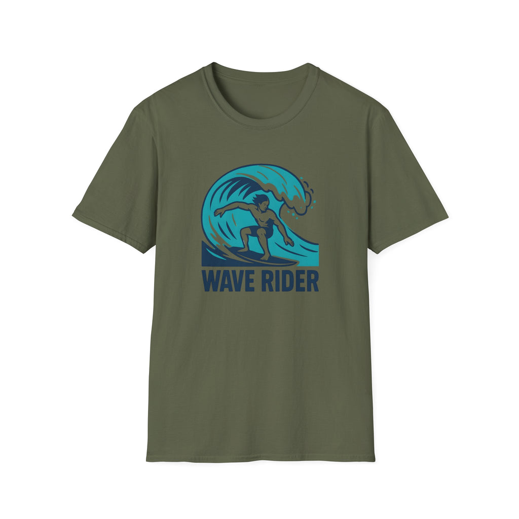 Wave Rider T-Shirt — Surf Graphic Tee
