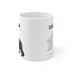 Gorilla Coffee Mug – 11oz Ceramic Mug for Animals With Facts Series 1 Gifts