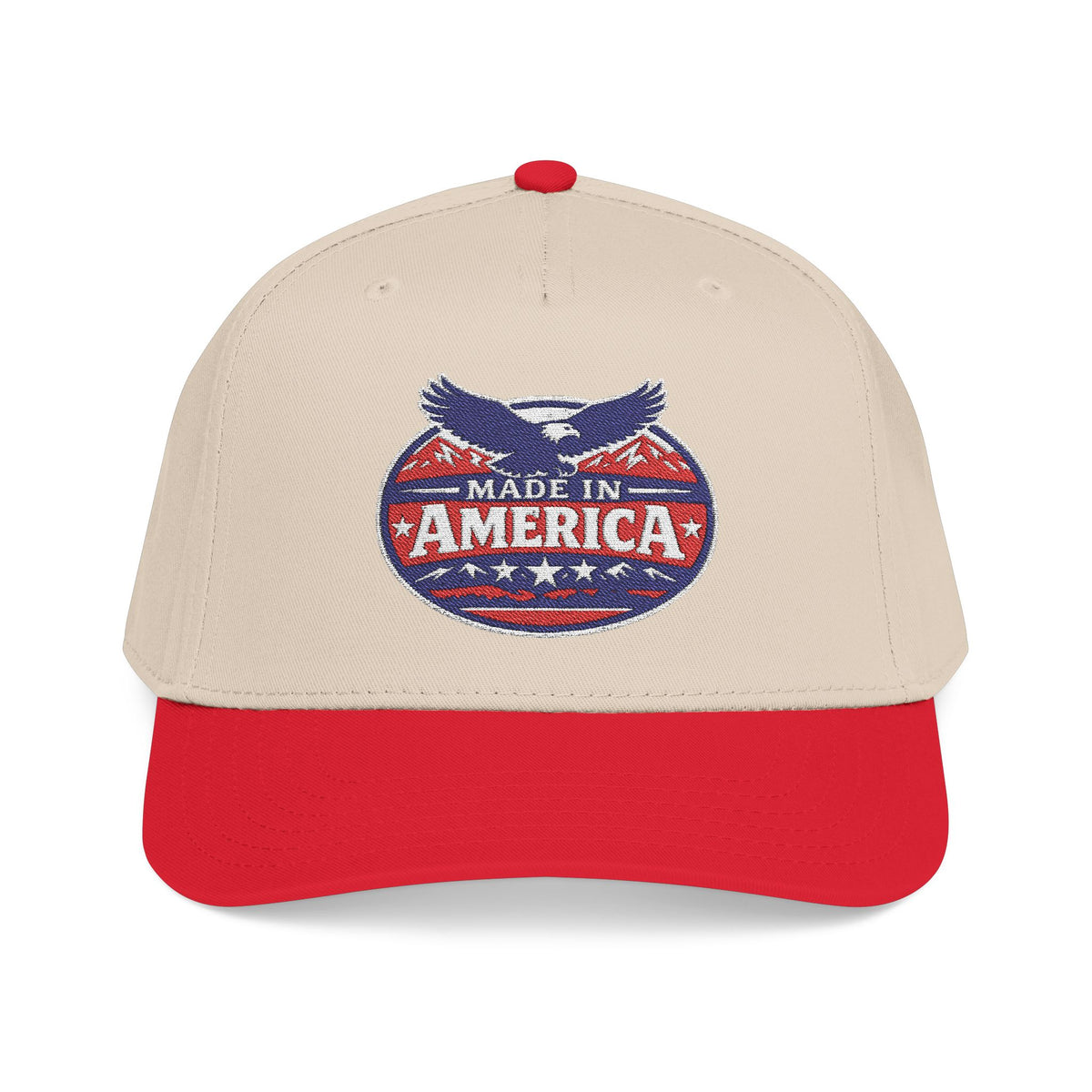 Made in America Baseball Cap - Patriotic Eagle Snapback