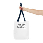 Personalized Tote Bag — Custom Text AOP Reusable Shopping Tote