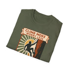 Climb More Worry Less Tee