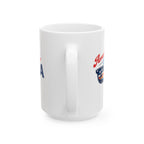 American Vibes Ceramic Mug — USA Flag Sunglasses Design (11oz & 15oz)