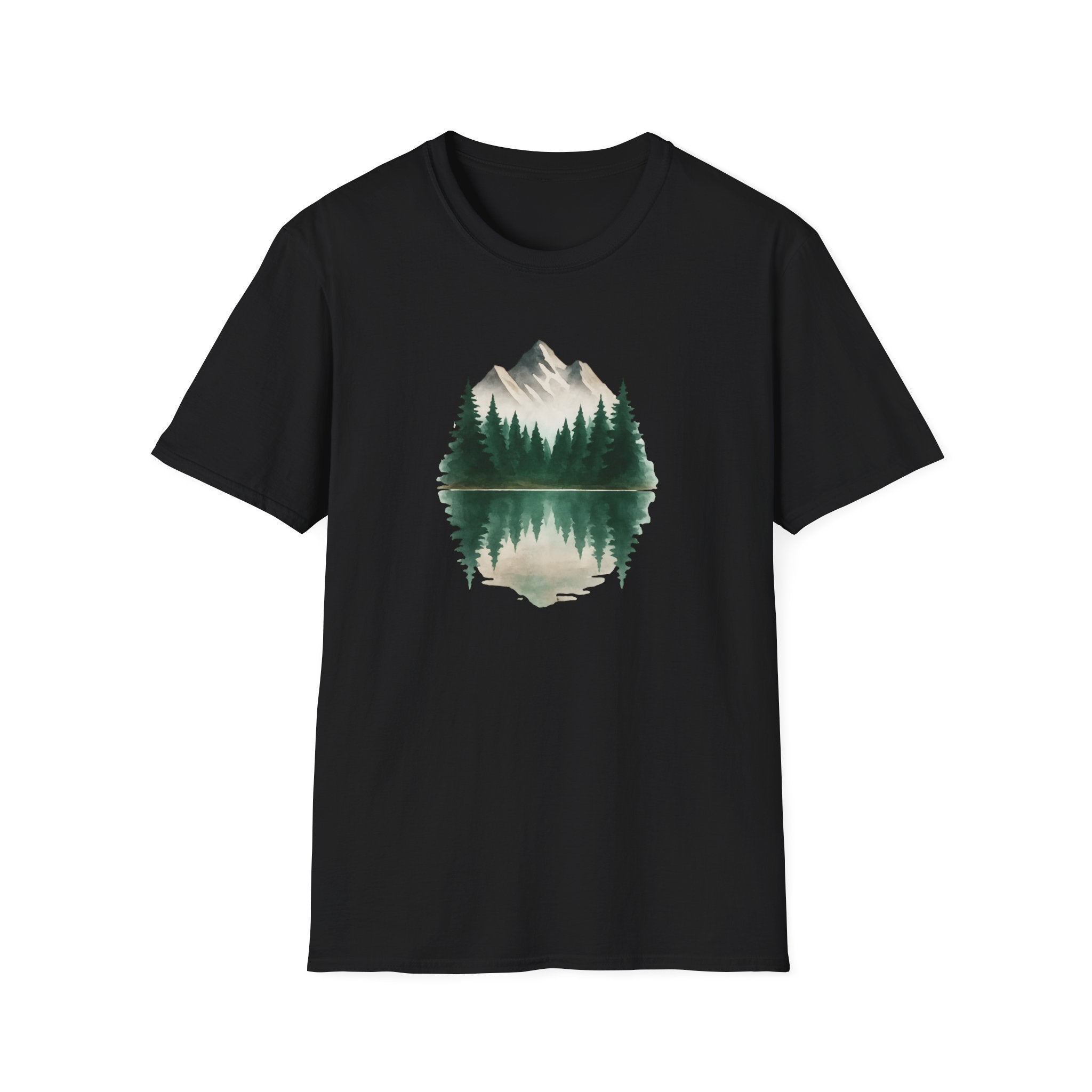 Mountain Reflection T-Shirt — Forest Lake Nature Tee