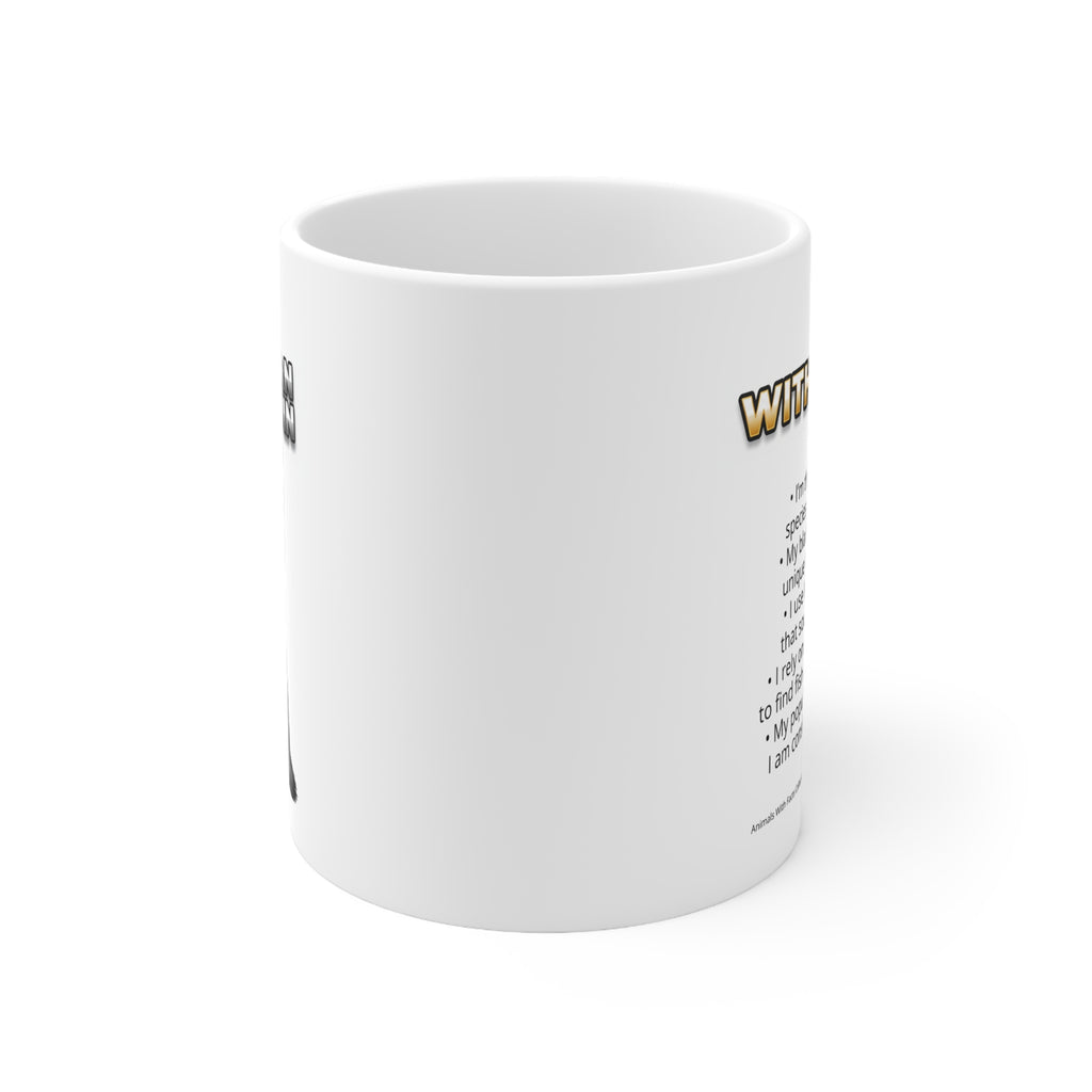 African Penguin Coffee Mug – 11oz Ceramic Mug for Animals With Facts Series 1 Gifts