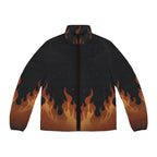 Men's Phoenix Flame Puffer Jacket (AOP)