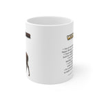 Sambar Deer Coffee Mug – 11oz Ceramic Mug for Animals With Facts Series 2 Gifts