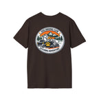 Big Vibes Only Beach Cruise T-Shirt — "Tiny but Cruising, Big Vibes Only" Retro Beach Dog Graphic