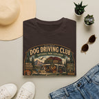 Dog Driving Club T‑Shirt — National Park Explorer Retro Pet Road Trip Tee