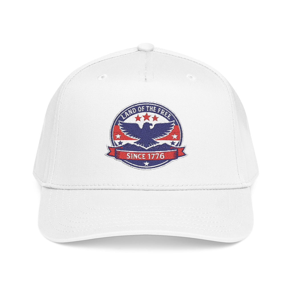 Patriotic Eagle Baseball Cap — Land of the Free Since 1776