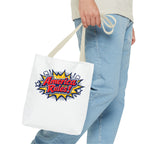 America Rules! Tote Bag — Patriotic Real American Graphic Tote