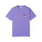 Beach Umbrella Pocket T-Shirt — Minimal Summer Graphic Tee
