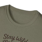 Stay Wild Moon Child Fox T-Shirt — Cute Woodland Animal Tee