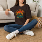 Road Trip Vibes T-Shirt — Retro Van Sunset Graphic