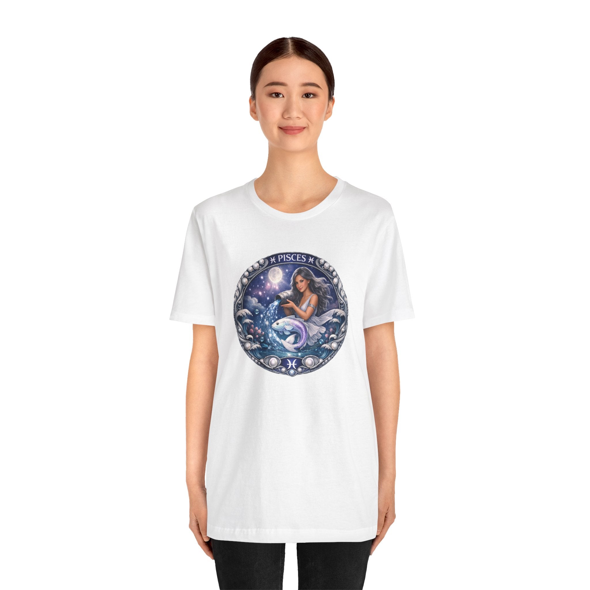 Pisces Zodiac Tee — Mystical Mermaid Astrology T-Shirt