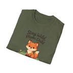 Stay Wild Moon Child Fox T-Shirt — Cute Woodland Animal Tee