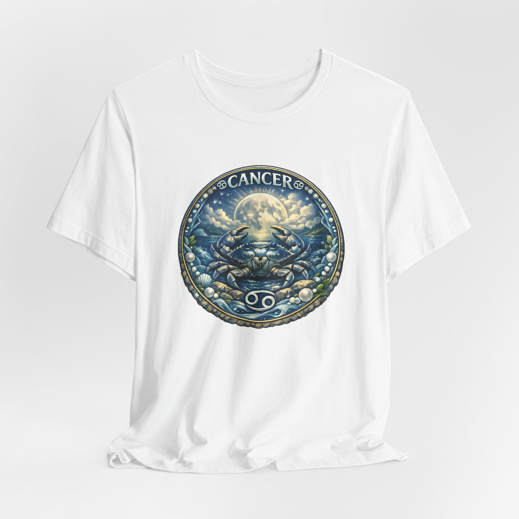 Cancer Zodiac Tee – Vintage Crab Astrology Tee (Cancer Symbol)