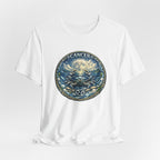 Cancer Zodiac Tee – Vintage Crab Astrology Tee (Cancer Symbol)