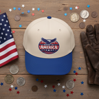 Made in America Baseball Cap - Patriotic Eagle Snapback