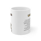Alpine Ibex Coffee Mug – 11oz Ceramic Mug for Animals With Facts Series 3 Gifts