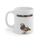 Mandarin Duck Coffee Mug – 11oz Ceramic Mug for Animals With Facts Series 2 Gifts