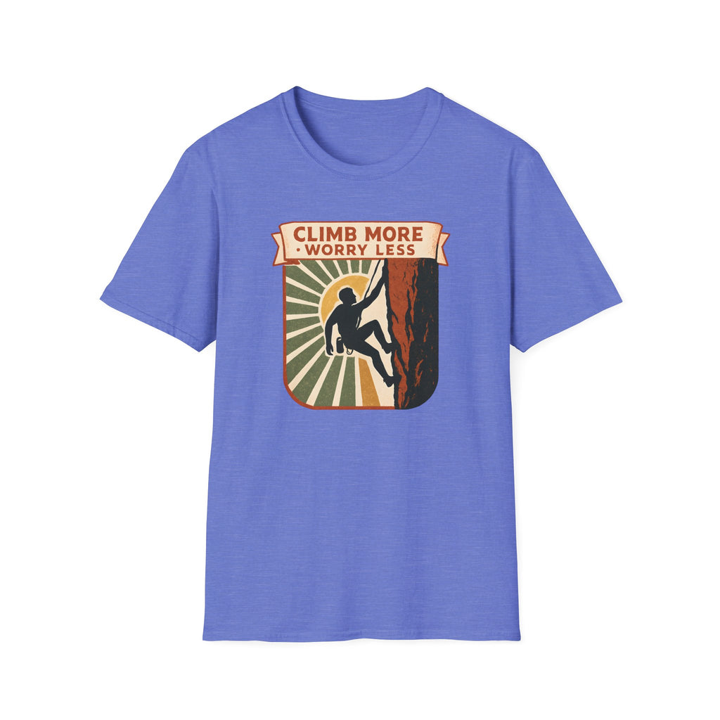 Climb More Worry Less Tee