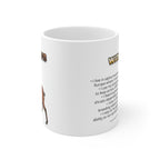Chamois Coffee Mug – 11oz Ceramic Mug for Animals With Facts Series 3 Gifts