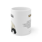 Giant Panda Coffee Mug – 11oz Ceramic Mug for Animals With Facts Series 2 Gifts