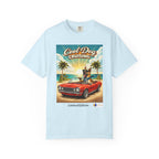 Cool Dog Cruising T-Shirt — Vintage Retro Beach Car Design Limited Edition