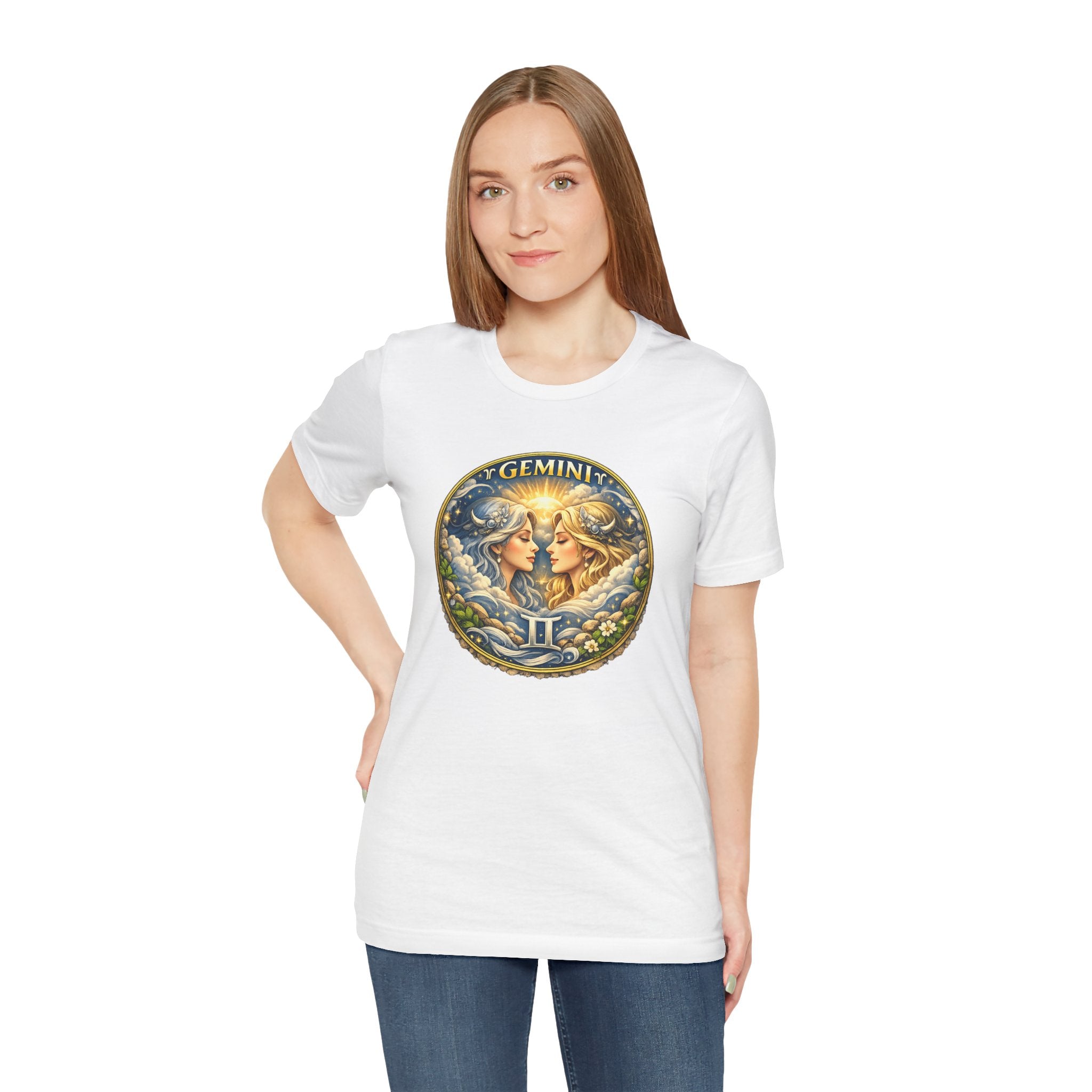 Gemini Zodiac Tee – Vintage Twin Astrology T-Shirt