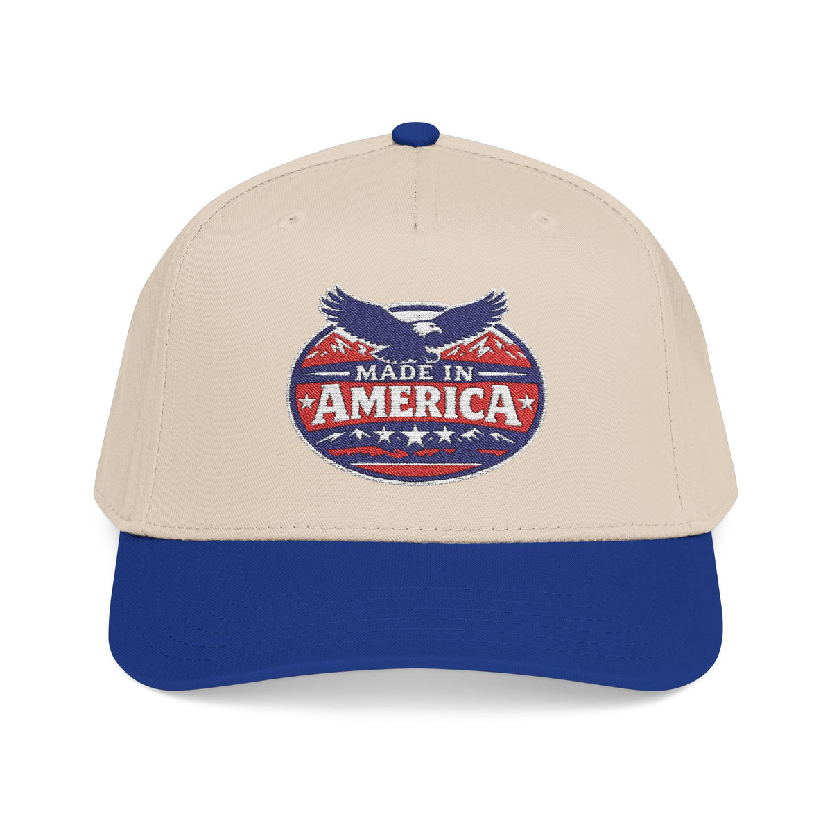 Made in America Baseball Cap - Patriotic Eagle Snapback