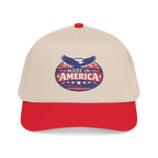 Made in America Baseball Cap - Patriotic Eagle Snapback