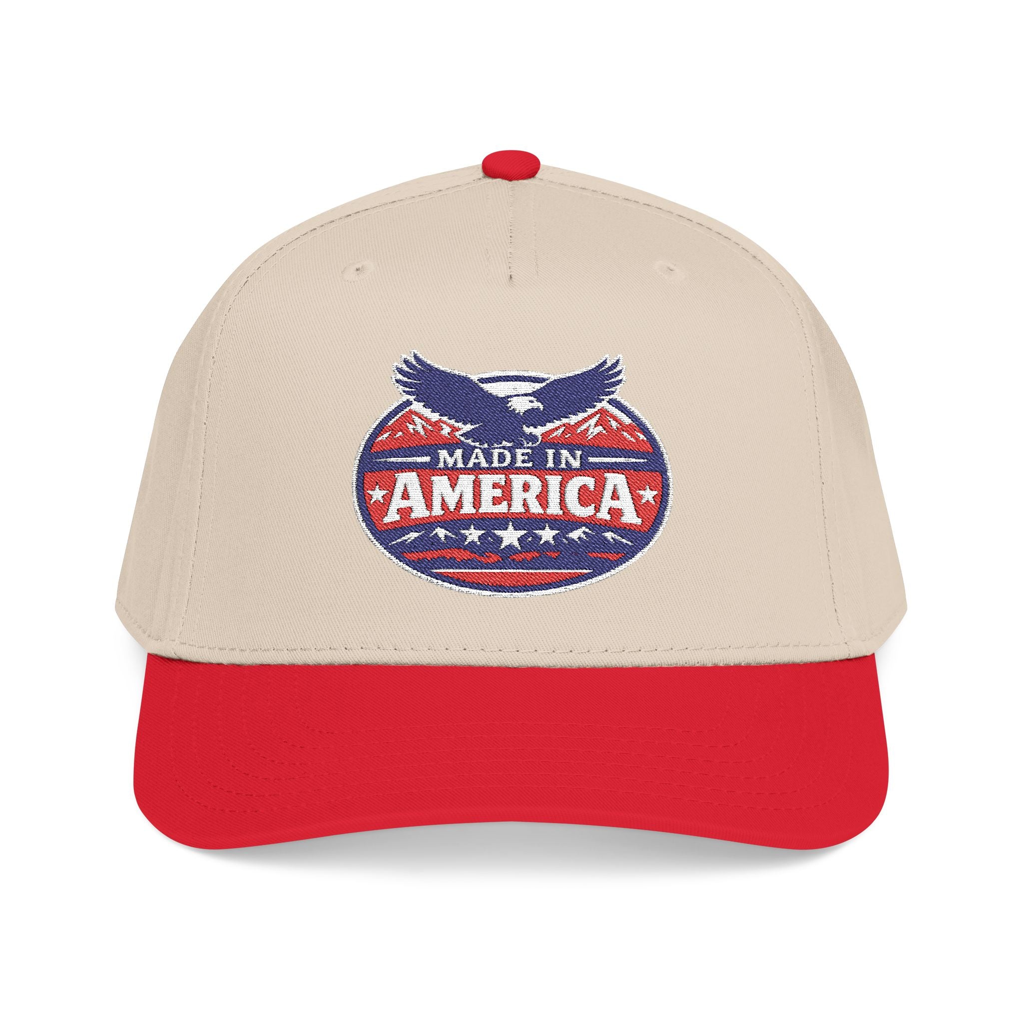 Made in America Baseball Cap - Patriotic Eagle Snapback