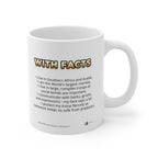 Baboon Coffee Mug – 11oz Ceramic Mug for Animals With Facts Series 1 Gifts