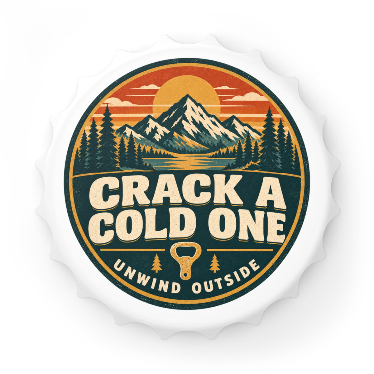 Crack A Cold One Bottle Opener