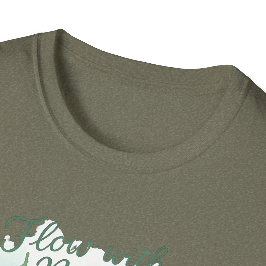 Flow With Nature T-Shirt — Yoga & Meditation Forest Tee