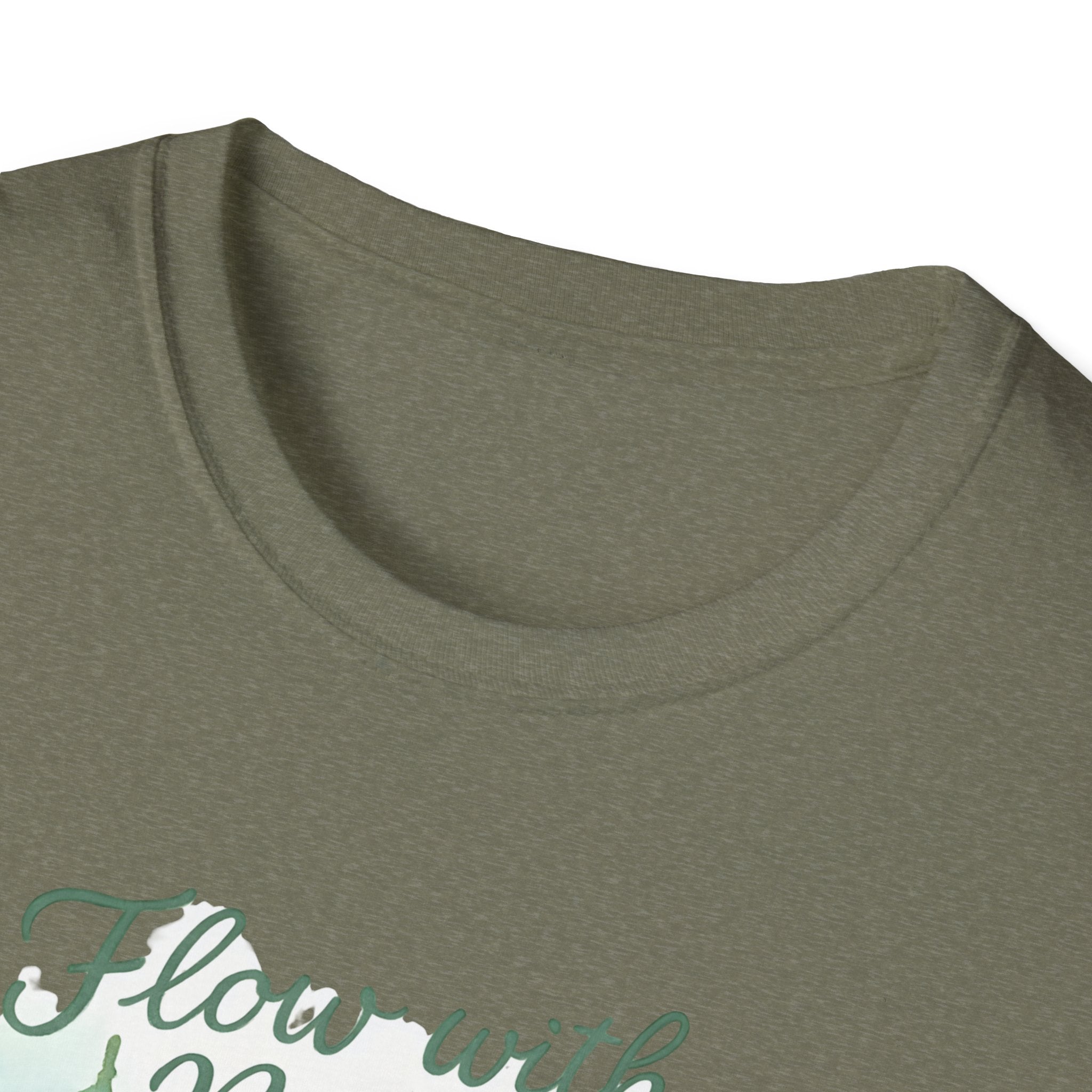Flow With Nature T-Shirt — Yoga & Meditation Forest Tee